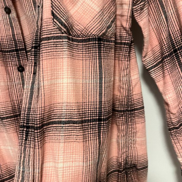 Tna Shirt- Pink Plaid - Picture 7 of 7